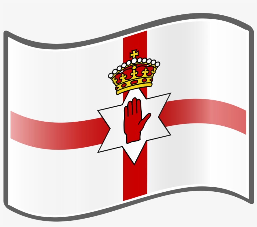 Nuvola Northern Irish Flag - Northern Ireland Flag Clipart, transparent png