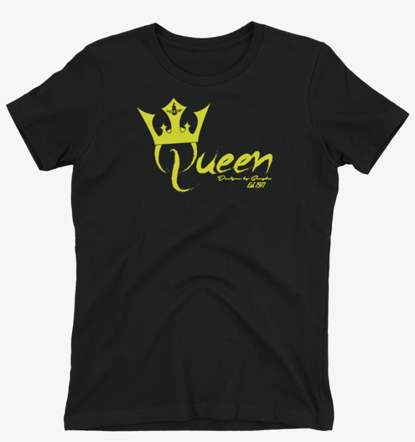 Dbs Queens Crown T-shirt Yellow - Figure Skating T Shirt, transparent png