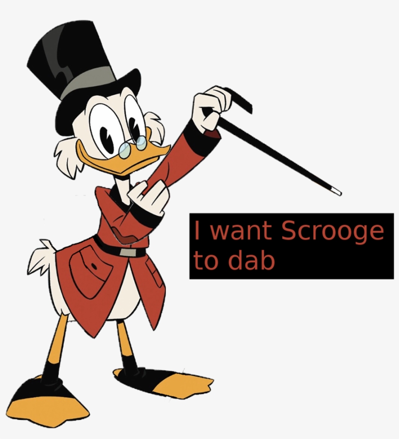 “a Transparent Scrooge Mcdab For All Of You - Scrooge Mcduck Ducktales 2017, transparent png