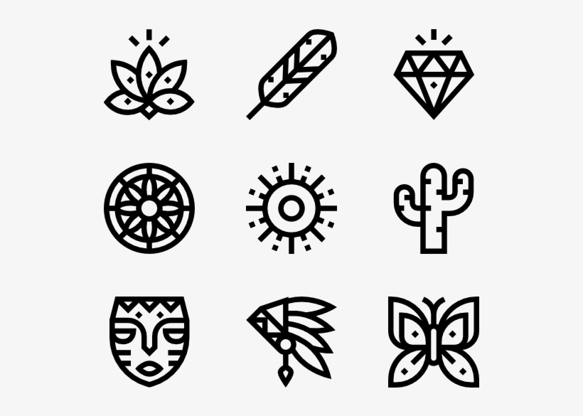 Boho - Dog Icon Transparent Background, transparent png