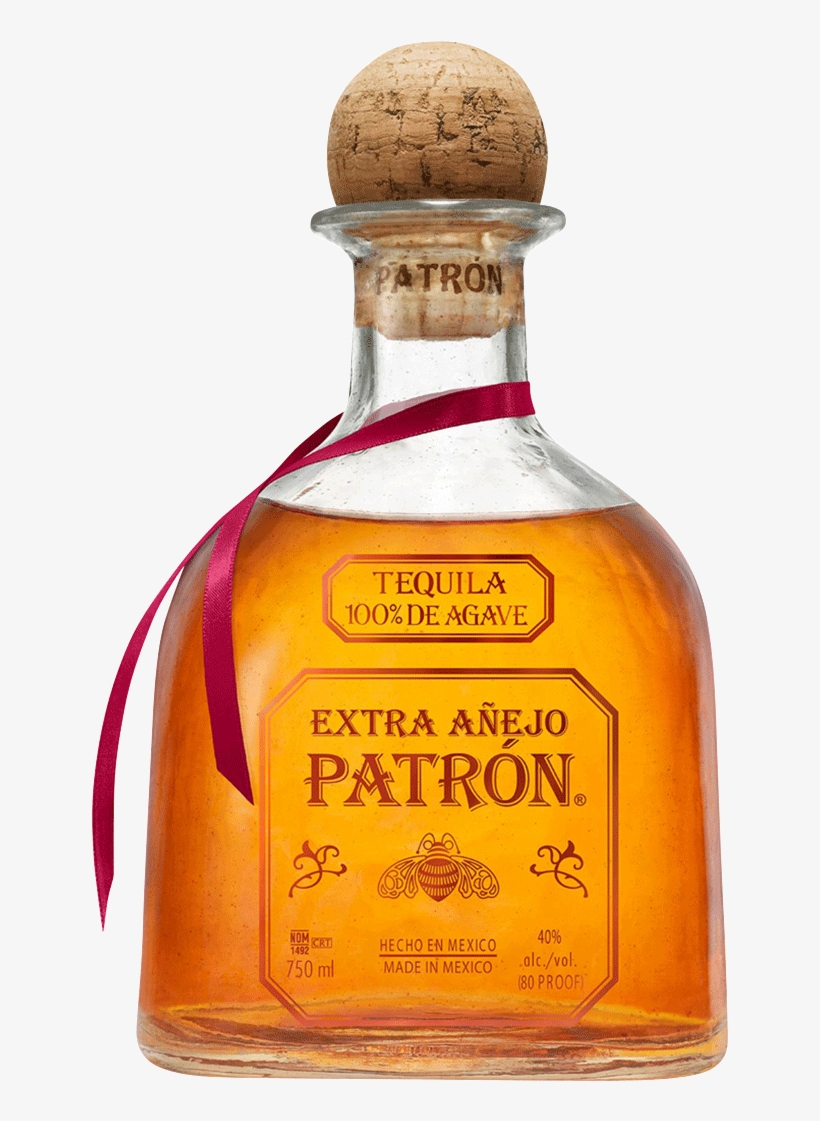 Patron Extra Anejo - Patron Tequila Extra Anejo, transparent png