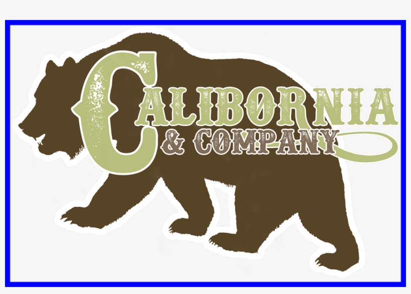 California Bear Png - Poster, transparent png