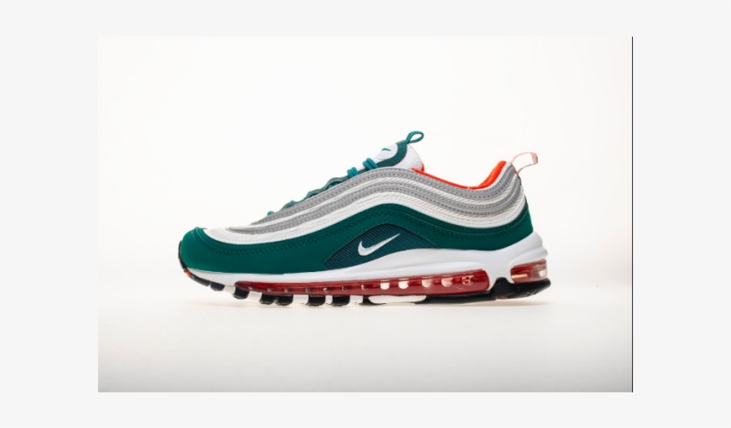 Nike Air Max 97 Gs "miami Dolphins" 921522-300 - Air Max 97 Green, transparent png
