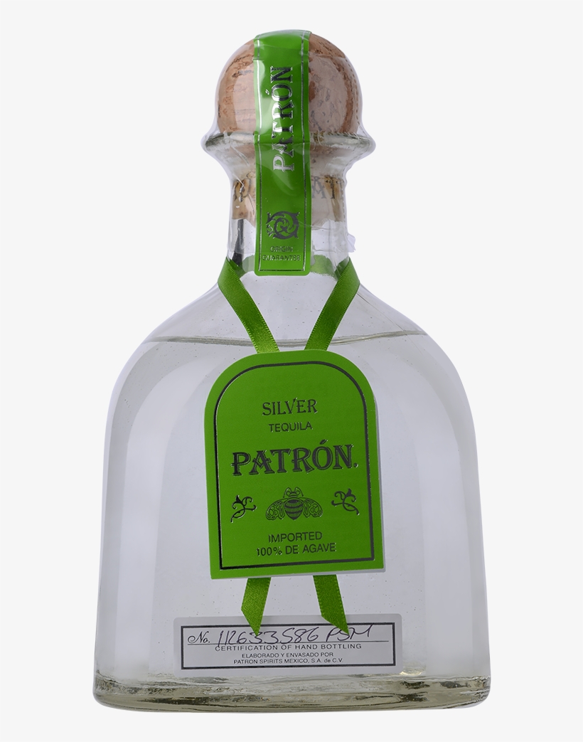 Patrón Silver Tequila 75cl - Patron Tequila, transparent png