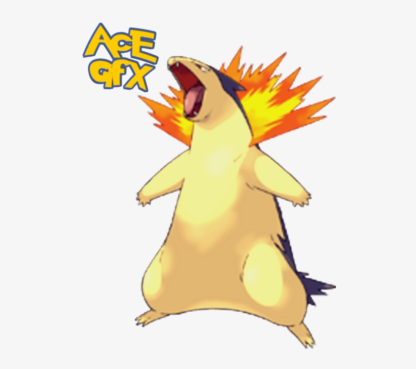 Photo Typhlosion - Cyndaquil Evolve, transparent png