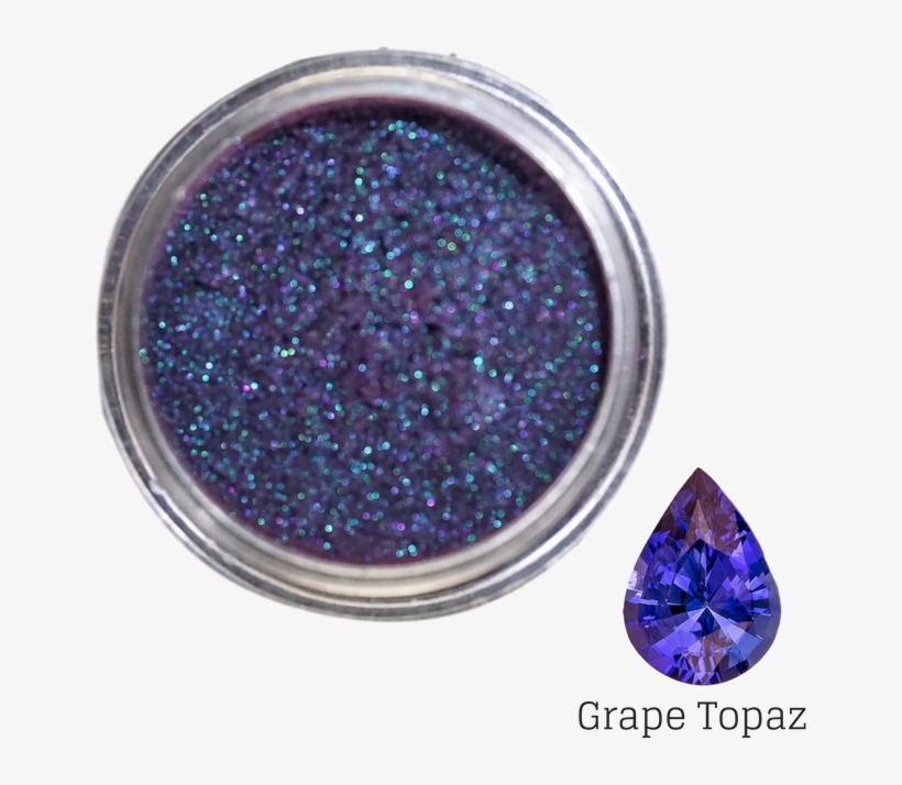 Mitty Nail Art Super Chrome Powder Grape Topaz, transparent png