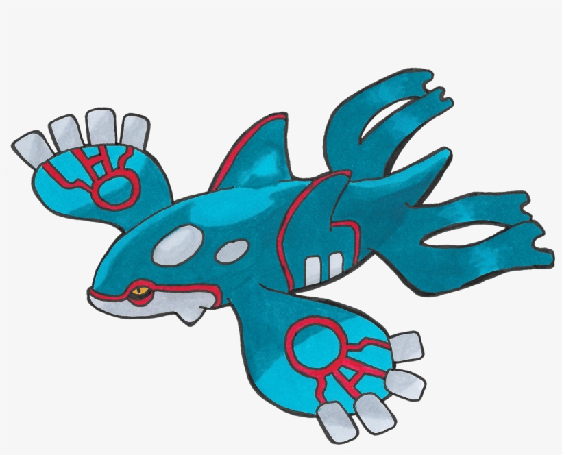 I Know Wailord Is Looking More Like A Whale, But Kyogre - Cartoon, transparent png