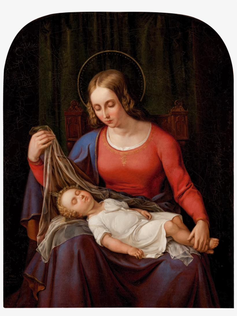 Big Image - Madonna And Child, transparent png