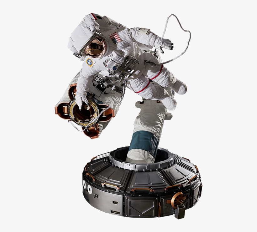 Astronaut Iss Emu Ver Quarter Scale Figure - Astronaut Action Figure, transparent png