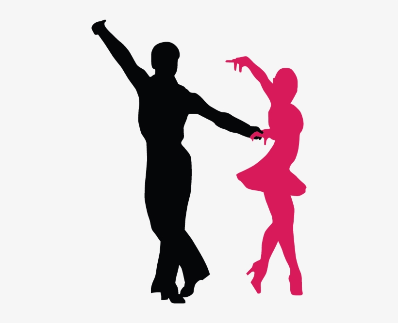 Latin Clipart Swing Dance - Figuras De La Salsa, transparent png