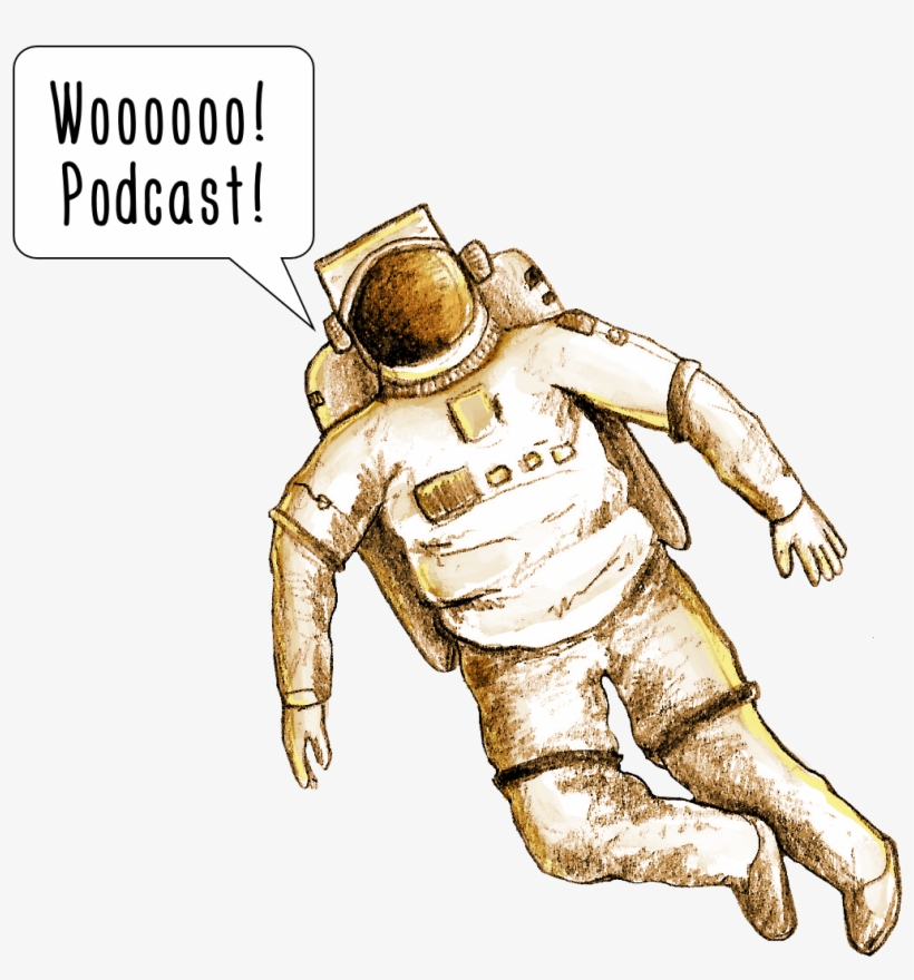 Podcast-spaceman - Sheep, transparent png