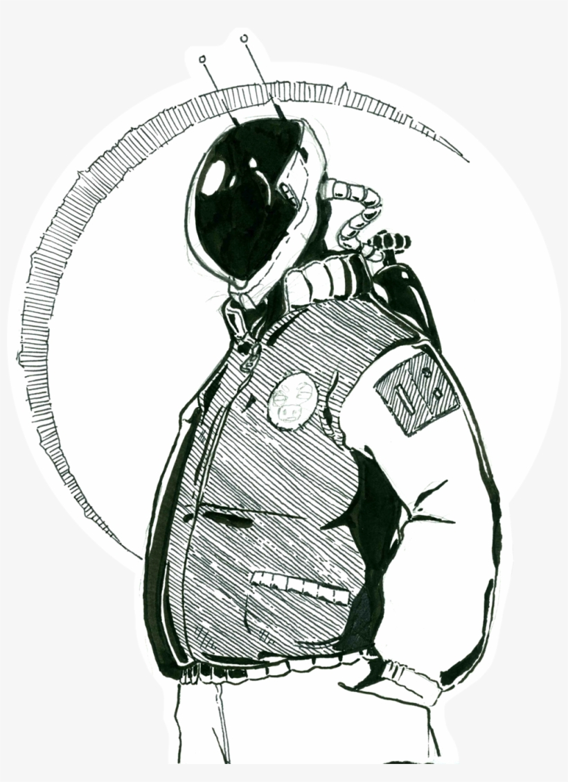 Spaceman, transparent png