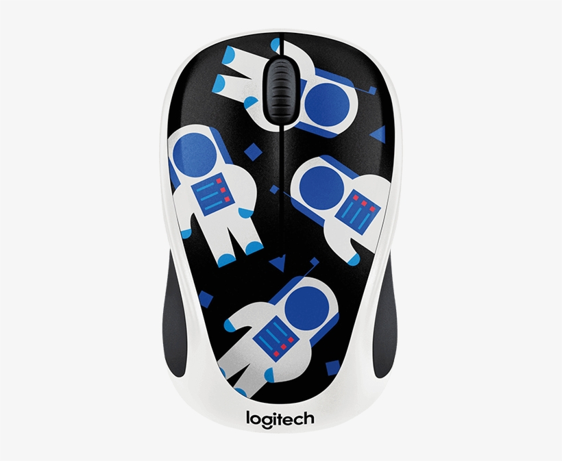 Logitech 910-004728 Wireless Mouse M238-spaceman, transparent png