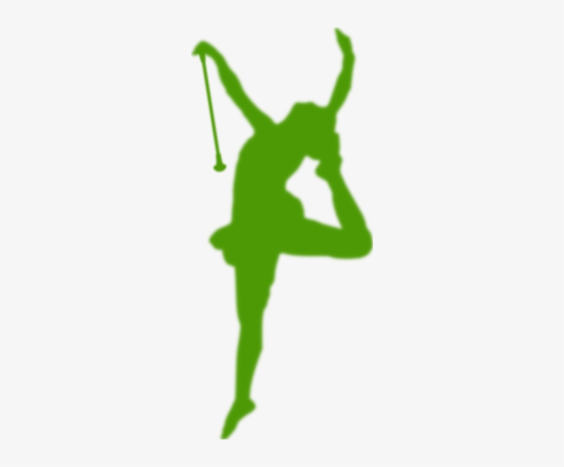 How To Set Use Baton Dancer Silhouette Svg Vector, transparent png