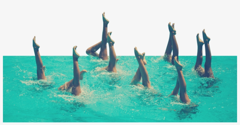 Water Performance - Artistic Swimming, transparent png
