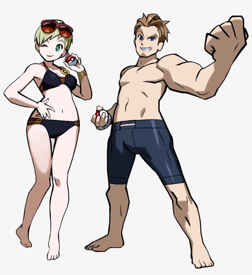 Swimmer - Pokemon Sun And Moon Swimmer, transparent png