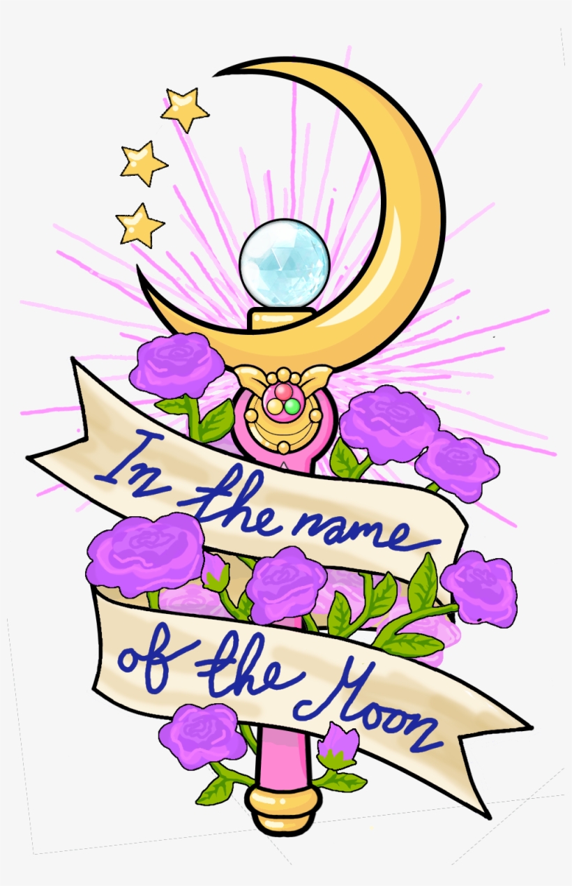 “ If I Were To Get Sailor Moon Themed Thigh Tattoos - Sailor Moon Tattoo Png, transparent png
