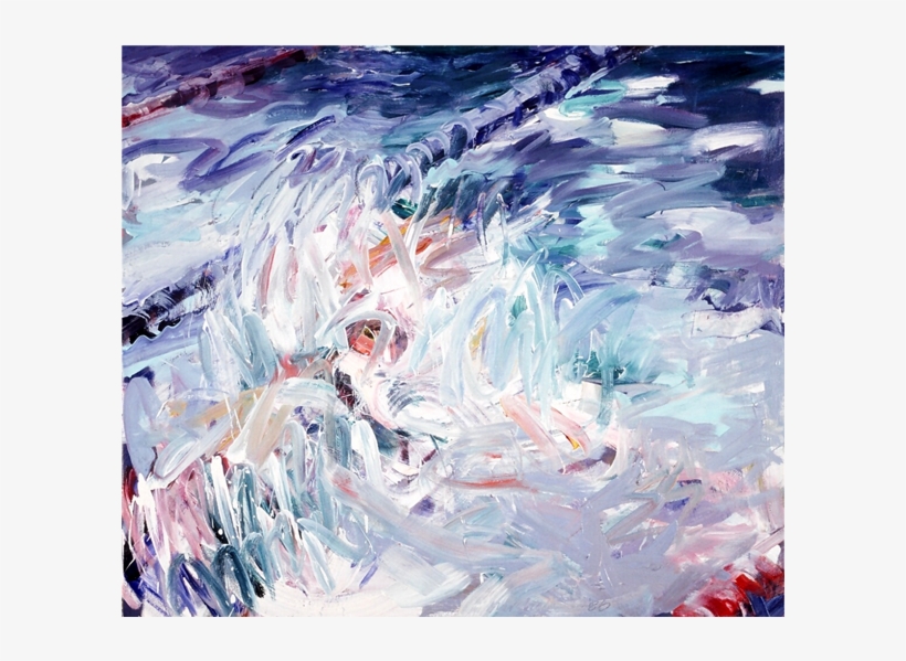 Swimmers - Painting, transparent png