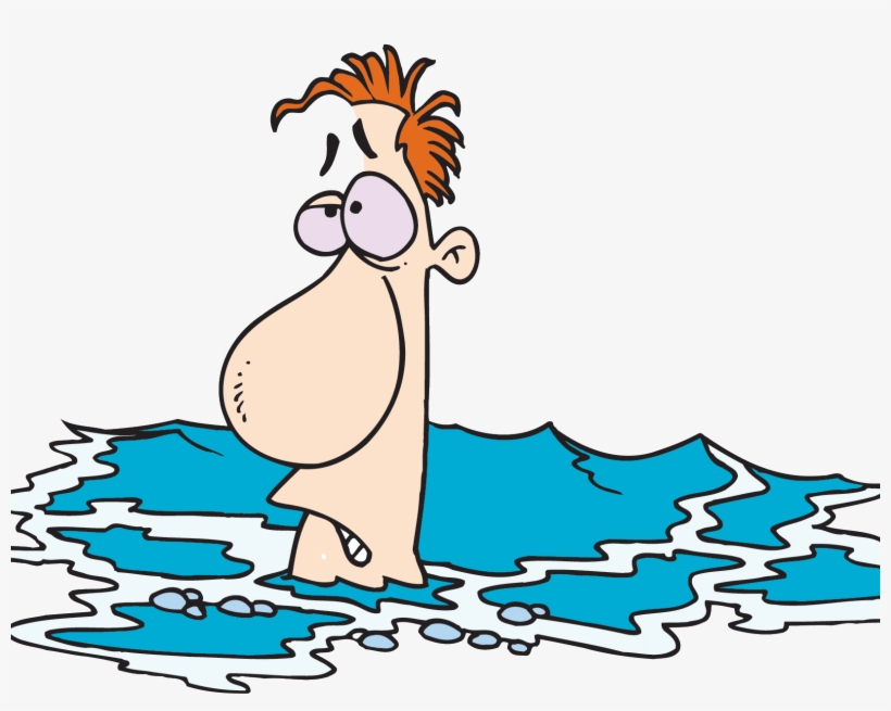 Swim Cliparts X Carwad Net - Cartoon Of Someone Drowning, transparent png