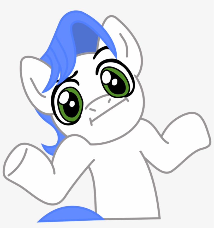 Antonyc Shrug By My Star Seeker - Pony Shrug, transparent png