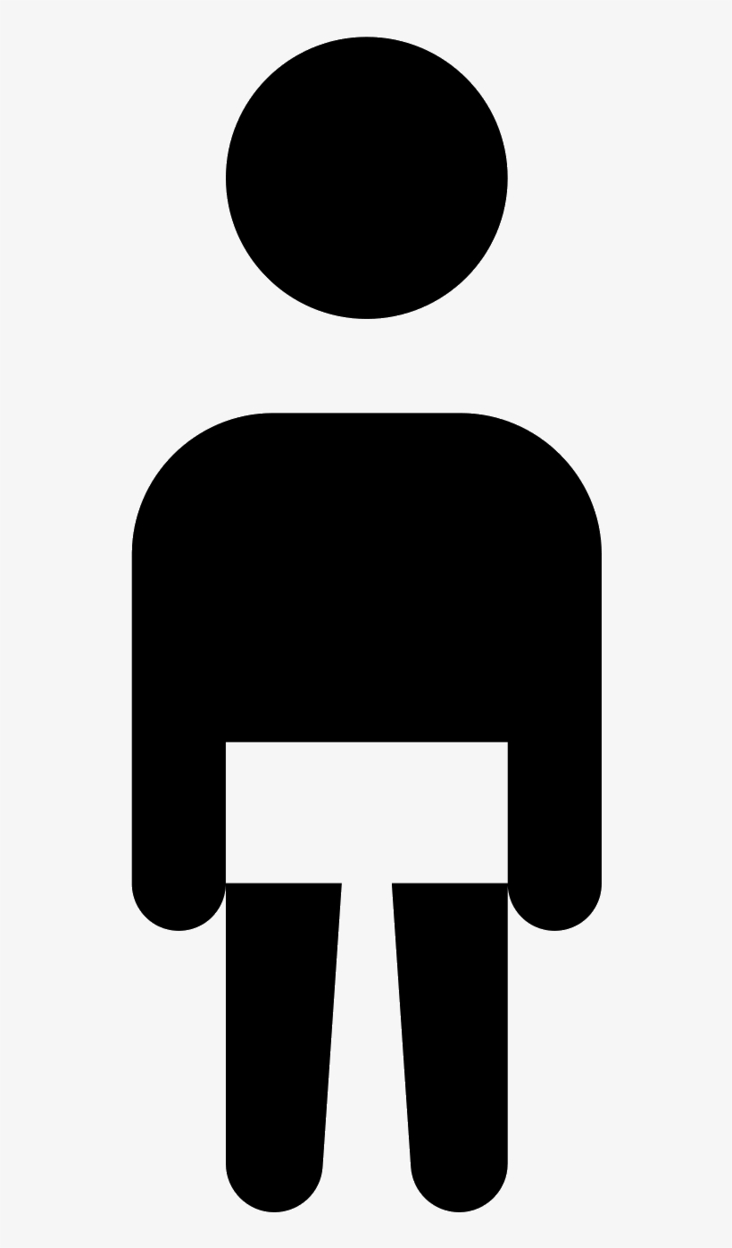 Swimmer Back View Icon - Sign, transparent png