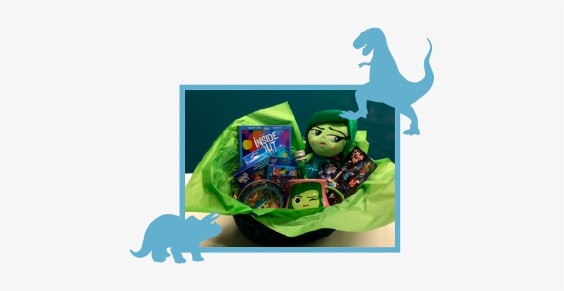 Inside Out Disgust Gift Basket - Animal Figure, transparent png