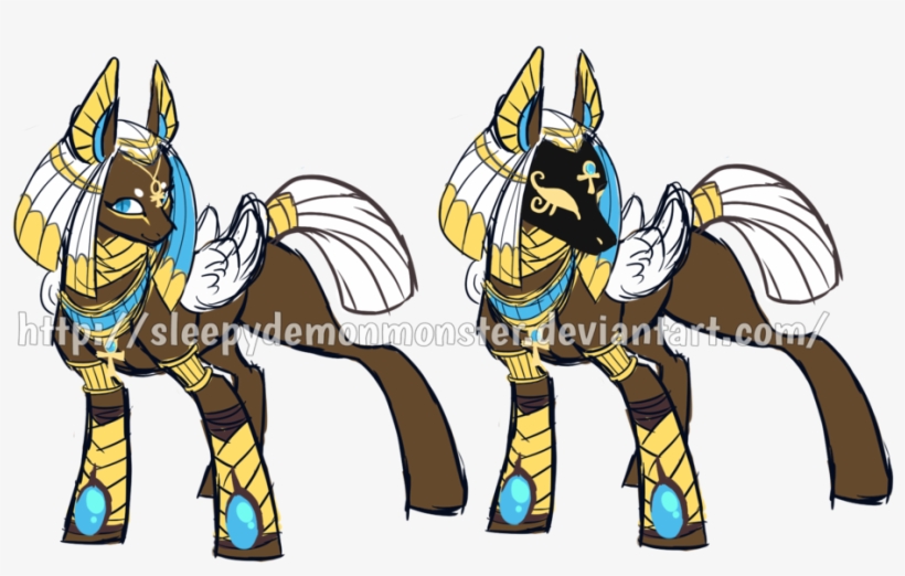 Sleepydemonmonster, Egypt, Egyptian, Egyptian Pony, - Mlp Egyptian Pony, transparent png