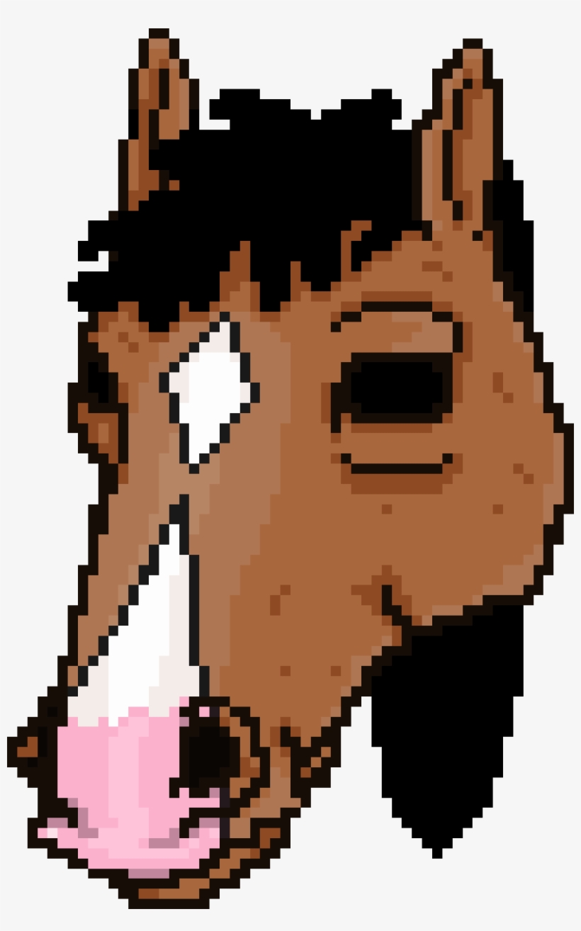 Here's A Hotline Miami Themed Bojack Mask I Made - Cartoon, transparent png