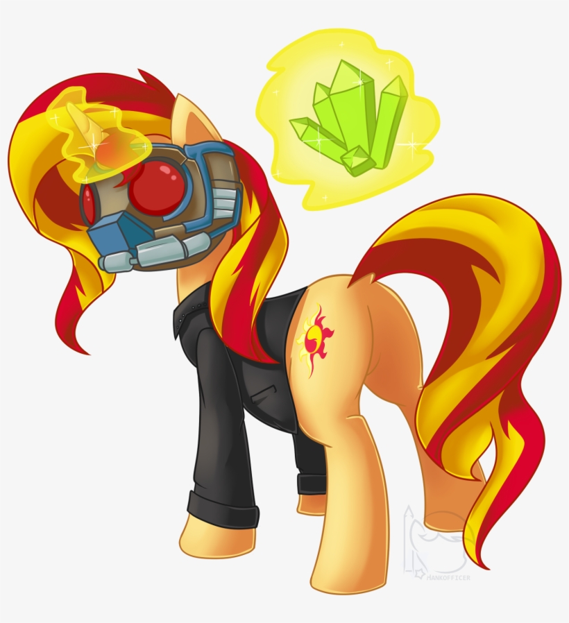 Hankofficer Pony Sunset Shimmer Pinkie Pie Rarity Mammal - Mlp Sunset Shimmer Magic, transparent png