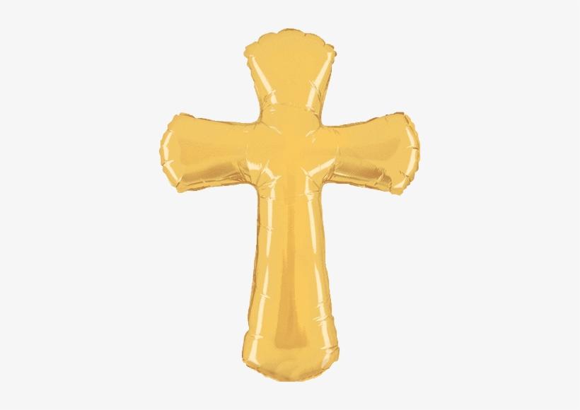 Religious Shining Cross Balloon Bouquet, transparent png