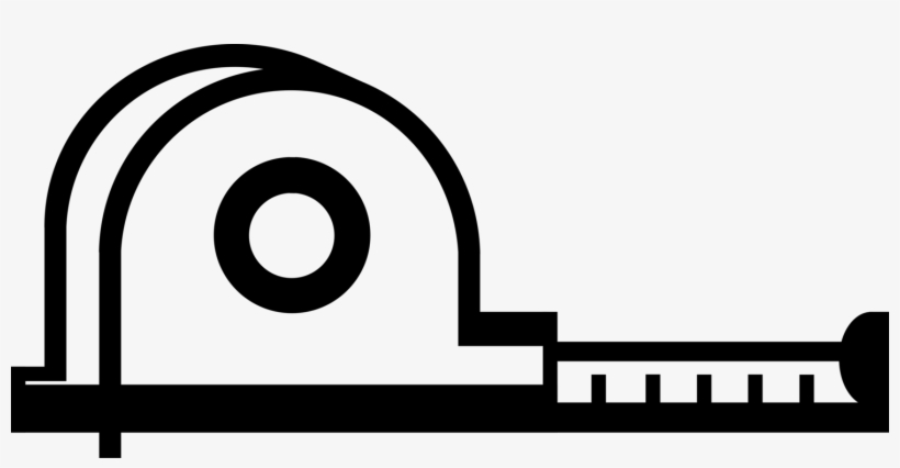 Tape Measure Or Measuring Tape - Measuring Tape Vector, transparent png