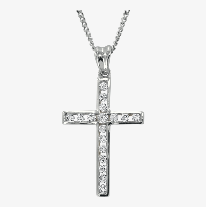 Ladies Shipton And Co 9ct White Gold Cross Of Gabriel - Necklace, transparent png