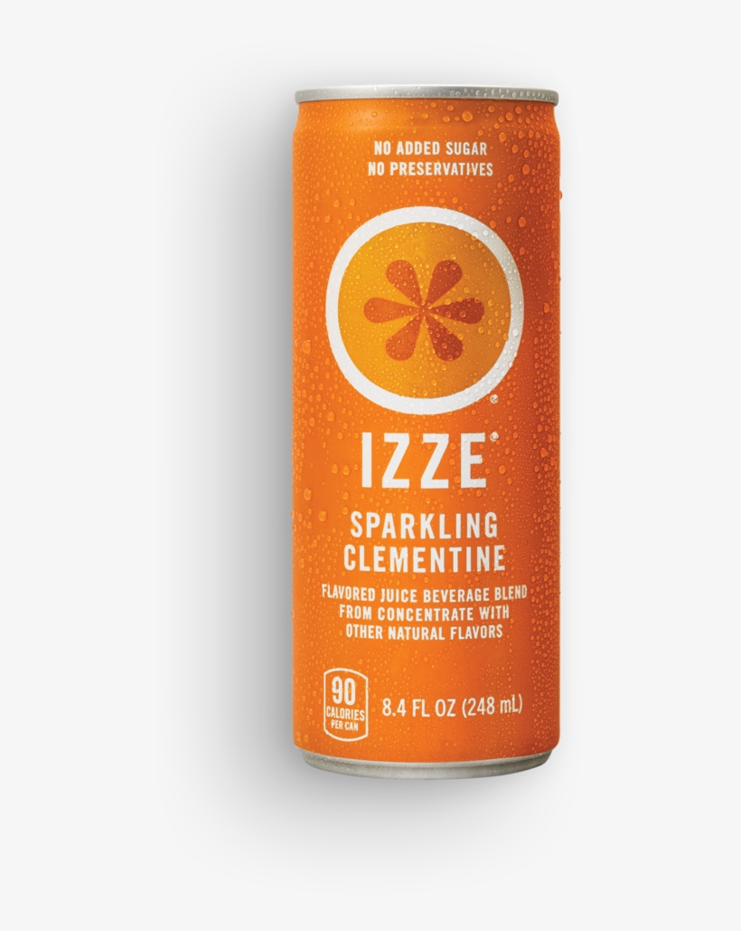 Izze Fortified Sparkling Juice Blackberry 8.4-ounce, transparent png