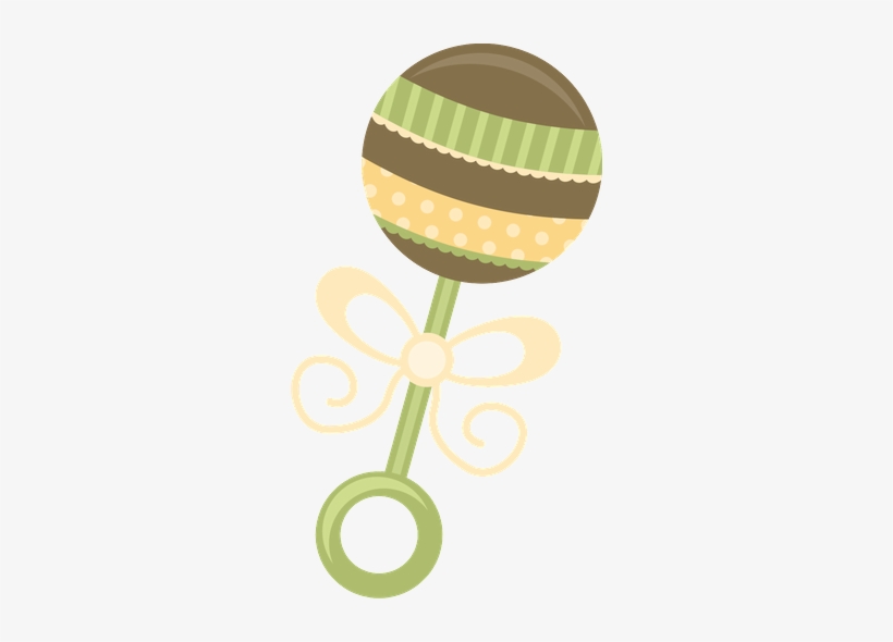 Banner Royalty Free Stock Ba Clip Art Digis Pinterest - Green Baby Rattle Clipart, transparent png
