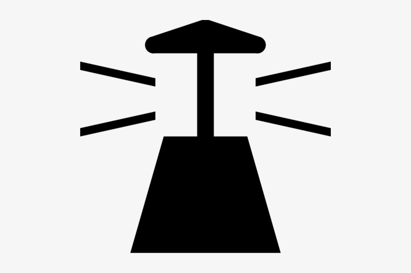 Lighthouse Symbol Public Domain Vectors - Leuchtturm Symbol, transparent png