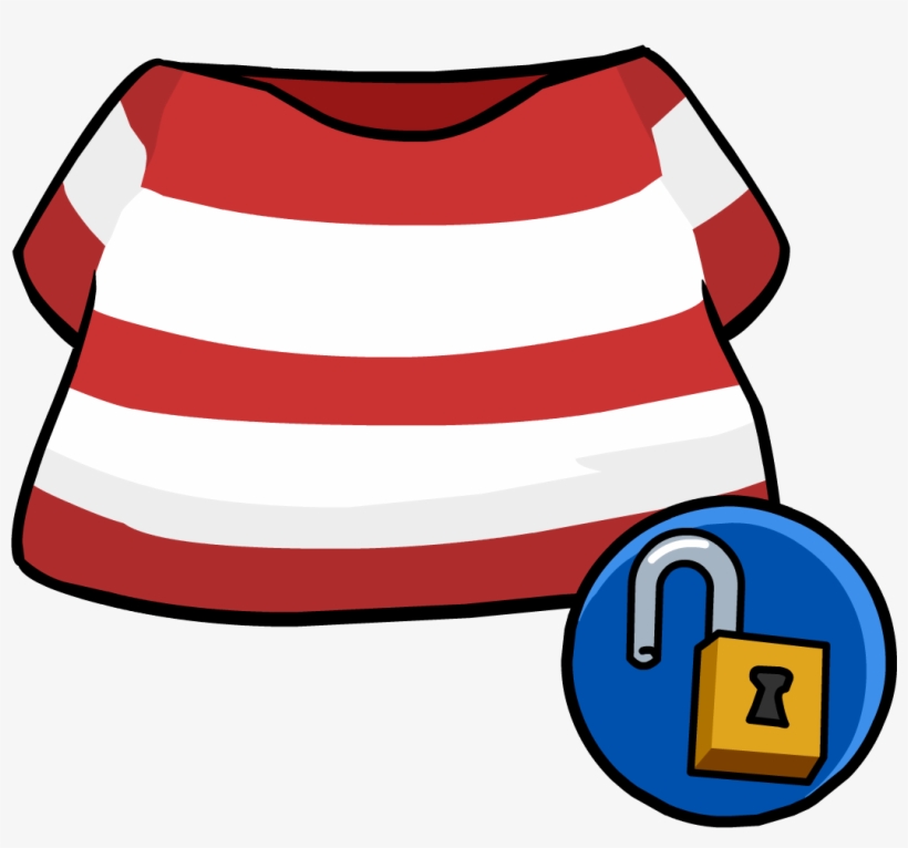 Lighthouse Shirt Unlockable Icon - Club Penguin Mp3000, transparent png