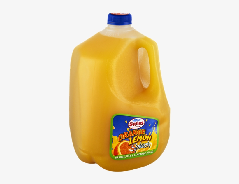 Swiss Orange Lemon Splash - 1 Gl (3.78 Lt), transparent png