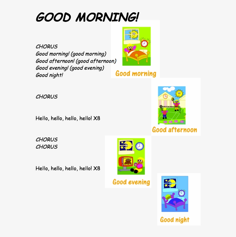 Greetings In English, transparent png