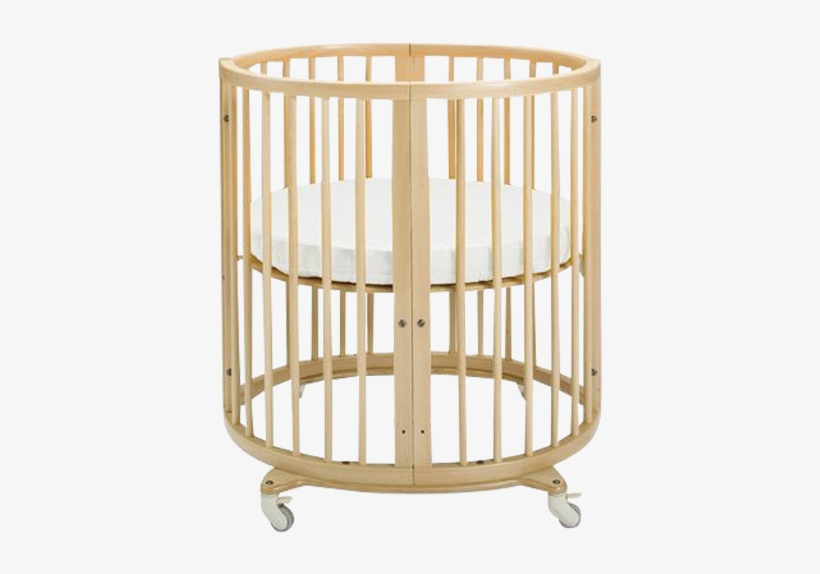 Stokke Oval Mini Crib - Stokke Sleepi Crib Natural, transparent png