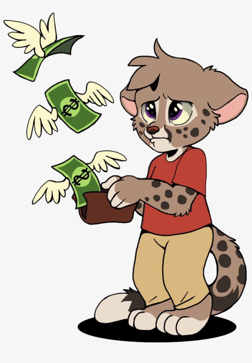 Flying Money - Cartoon, transparent png