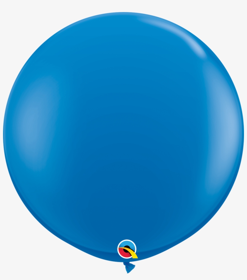 36" Jumbo Dark Blue Balloon - Racquetball Ball, transparent png