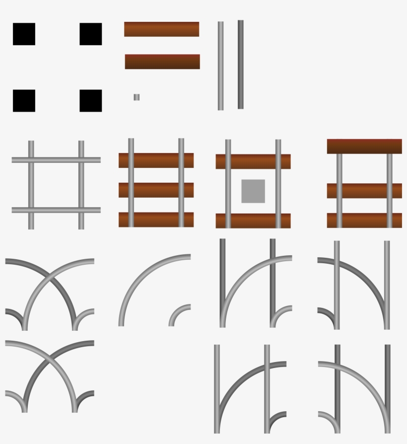 This Free Icons Png Design Of Railroad Track Tiles, transparent png