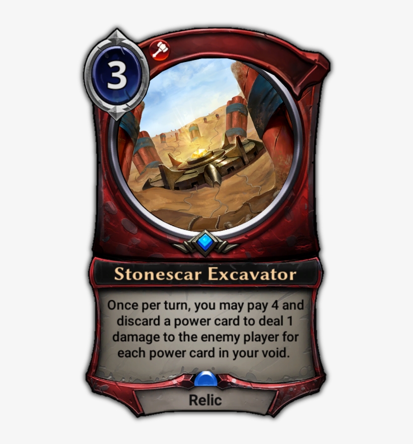 Stonescar Excavator - Obliterate Eternal, transparent png