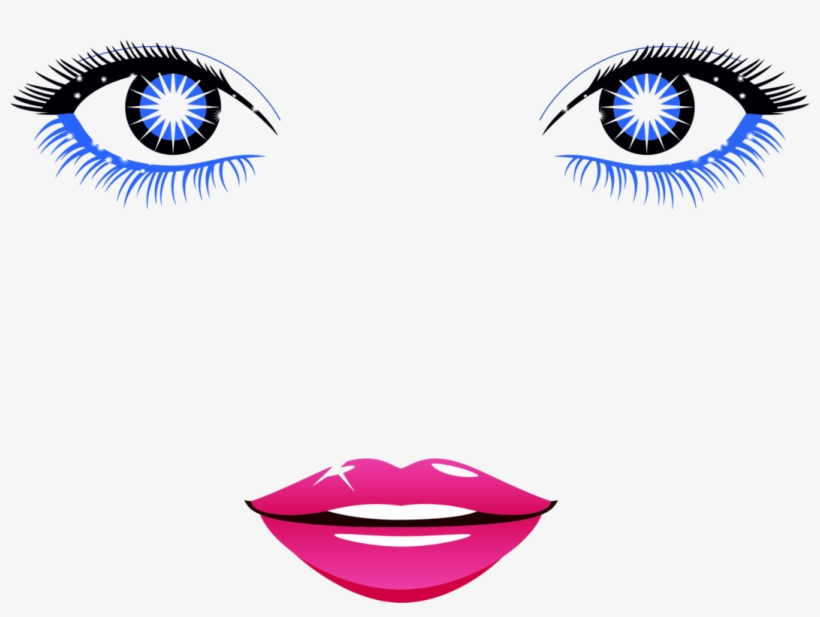 Medium Image - Blaues Augen-entwurf, Schein Karte, transparent png