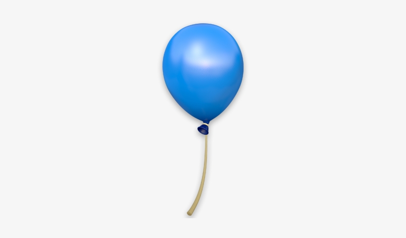Blue Balloons Png Blue Balloon - Balloon, transparent png