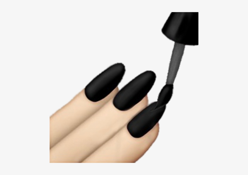 Nail Clipart Emoji - Nail Emoji, transparent png