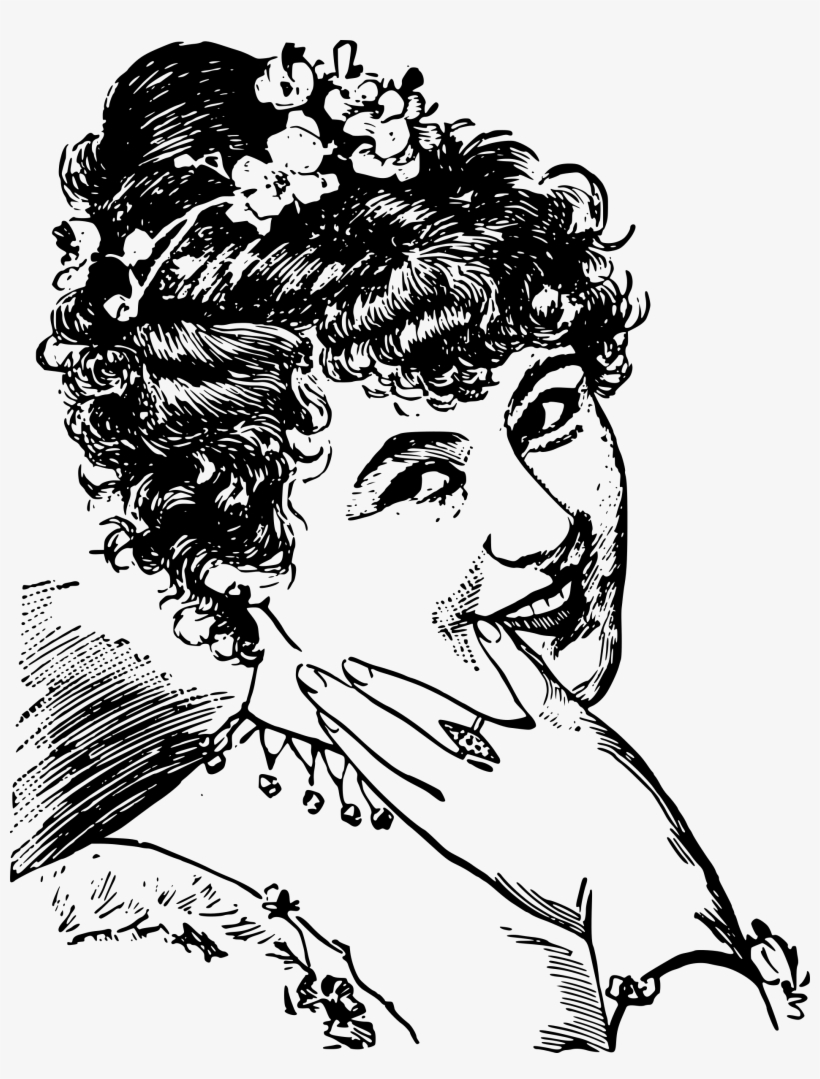 This Free Icons Png Design Of Happy Lady Face, transparent png