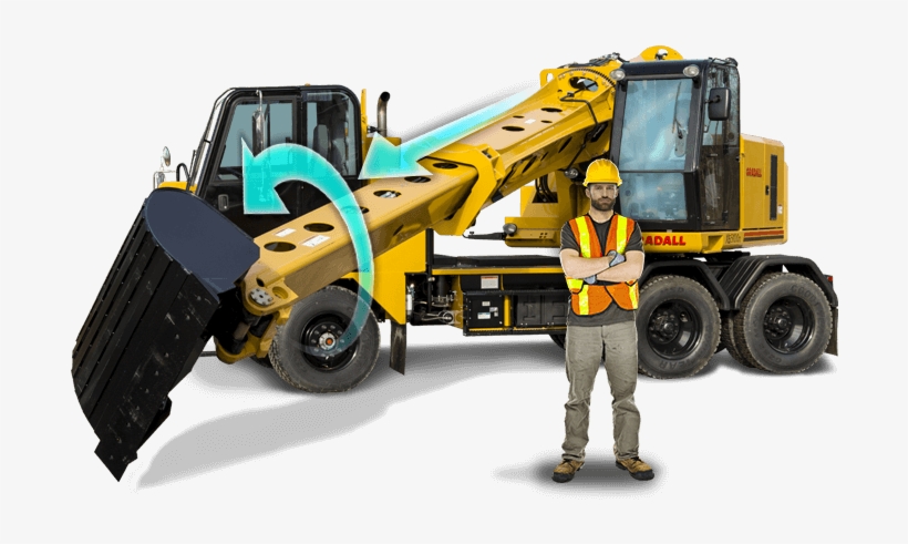 Excavator - Gradall Excavator, transparent png