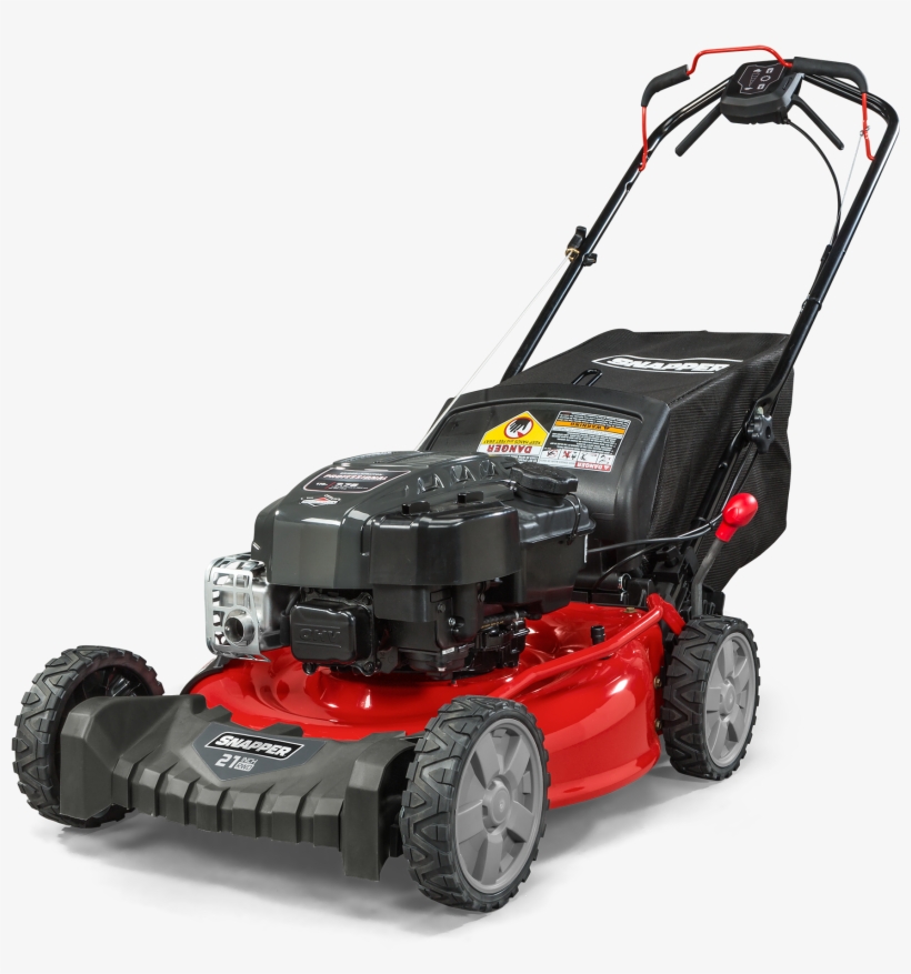 Snapper 21" Gas Self Propelled Rear Wheel Drive Lawn - Snapper 21" Self Propelled Gas Rear Wheel Drive Mower, transparent png