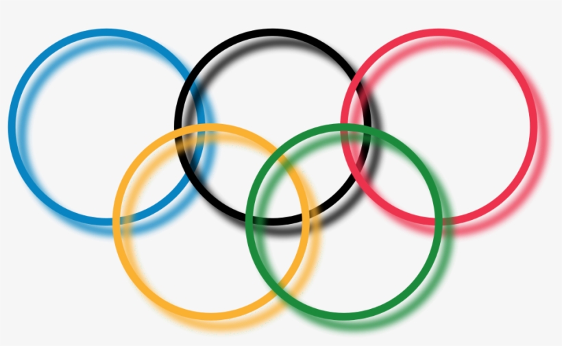 3d Olympic Rings Png - Aros Olimpicos Hd Png, transparent png